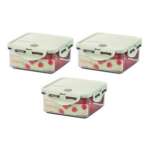 락앤락 비스프리 퓨어 정사각 600ML, 3개