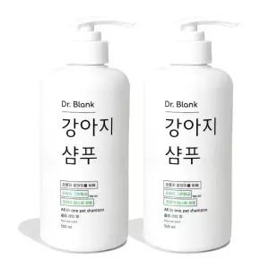 메온셀 닥터블랭크 강아지 저자극 샴푸 500ml + 구강스프레이 증정
