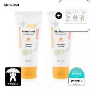 치약 1000ppm 고불소 애플망고향 1단계 1+1 60g