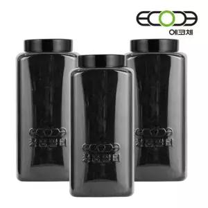 정품 에코체 음식물처리기 활성탄 리필필터 3개 ECC-800 ECC-888