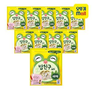 [본사직영] 오뚜기 밥친구 야채 36.3g, 10개
