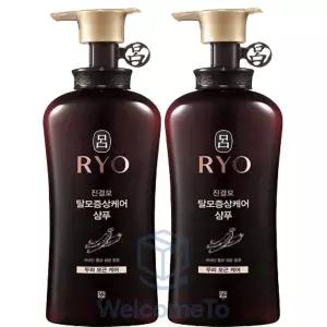 려 진결모 탈모증상케어 샴푸 490mlx2개 두피 모근 모발손상 집중케어