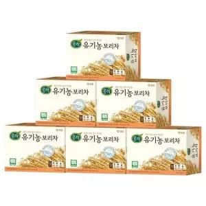 [셀러허브]샘표 순작 유기농 보리차 주전자용 티백 300G x 6개 (S9624637)