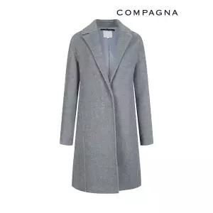 [하프클럽/꼼빠니아]캐시미어 테일러드 카라 코트_CABW0-WCH310