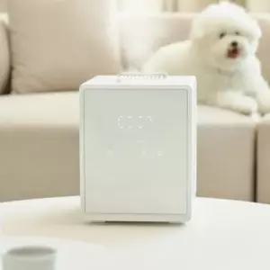 퓨어 가열식 가습기 3L 대용량 올 스텐 신생아 아기 미니 통세척 가습기