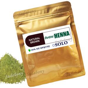아바타 천연 헤나 염색약 인도산 파우더 네추럴브라운