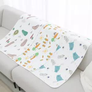 예꼬맘 아기 방수패드 중형 2장 / 아기침대패드 70 x 110cm