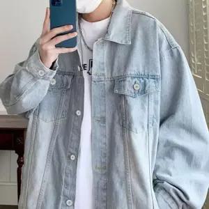 [라일리] Rly 남성 캐주얼 연청데님 집업 점퍼 자켓 LD635