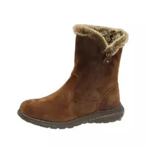 [롯데백화점]탠디 여성 앵클 퍼부츠 (굽 4CM) J1559W_BROWN _IS