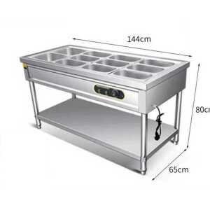 보온 배식대 한식 뷔페 반찬 셀프바 업소용 단체 식당