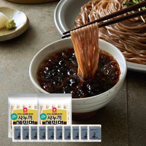 천일 찍먹소스 메밀소바 10인분 1세트 (면5개입2개+소스10개)