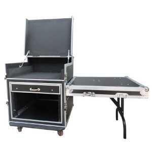 이동식 디제이 테이블 클럽 행사 16U 접이식 캐비넷