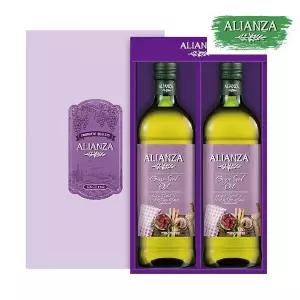 [보라티알] 알리안자 1호 선물세트 /포도씨유/식용유세트