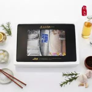 제주특선 은갈치/백옥돔/고등어살 모듬세트 10호(은갈치 왕대 2마리+백옥돔 중 3마리+고등어살 대 5팩)