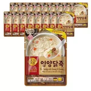 오뚜기 오즈키친 영양닭죽 450g 간편식 닭고기 보양식