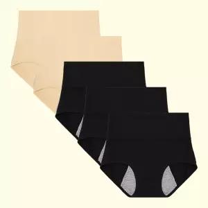 아이엠속옷 주니어 위생팬티 5p 순면 아랫배포근한 복대 학생 청소년 생리 샘방지 팬티