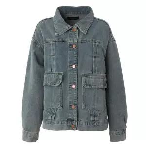 [롯데백화점]abfz 오버핏 빈티지워싱청재킷 APY5HJ34G