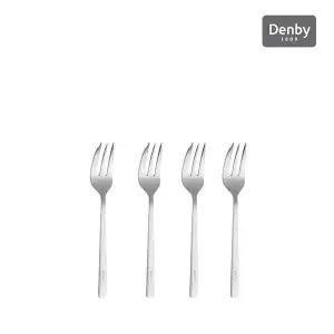 [덴비](의정부점) 커트러리 티스푼 세트[4P] (리니어 무광 실버 / 스파이스 유광 실버)