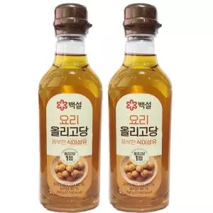 백설 요리 올리고당 700g x 2개 풍부한 식이섬유