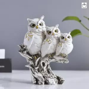 부엉이 장식품 인테리어 소품 올빼미 인형 집들이 선물