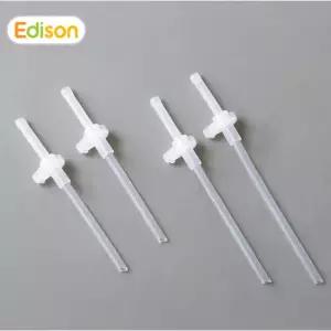 에디슨 자기주도 흘림방지 빨대컵 실리콘빨대컵용 리필빨대 127mm 180mm 중 택1 (호환품목확인)