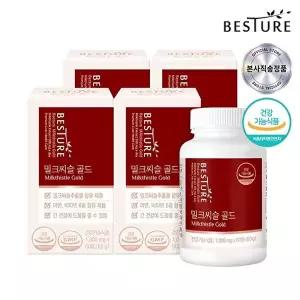 [베스처][베스처] 밀크씨슬 골드 60정 x 4박스 (8개월분)