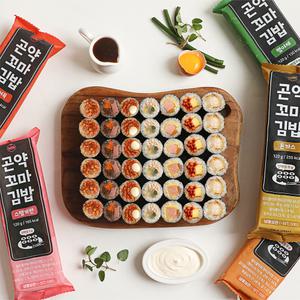 [다신샵] 탄수화물저감특허 곤약꼬마김밥 5+5팩 / 컬리플라워 곤약현미밥