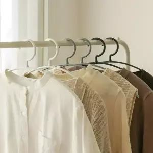 가을맞이 라운드 어깨뿔방지 논슬립 니트 옷걸이 50P