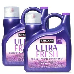 커클랜드 울트라 프레쉬 섬유유연제 라벤더 앤 바닐라향 4.4L 2개