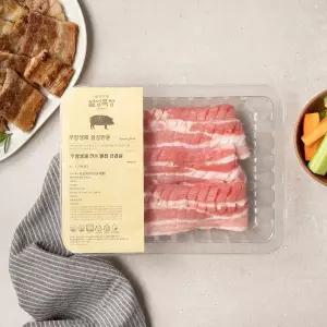 [냉장] 설성목장 무항생제 한돈 벌집 삼겹살 400g