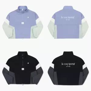 [르꼬끄](대전신세계)[70% OFF] (QO322OJK81) 여성 우븐 스판 컬러블럭 아노락 / 대전신세계