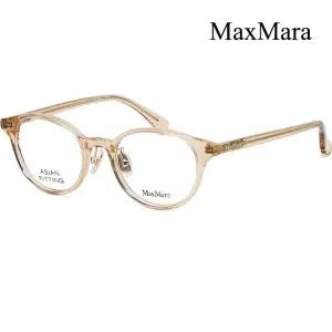 [막스마라] 안경테 MM5090D 057 투명 베이지 명품 아시안핏 라운드 패션