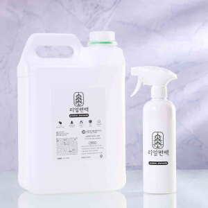 리얼편백 피톤치드 편백수 5L + 스프레이 공병 실내 공기정화 새집증후군 포름알데히드 냄새 제거 천연 섬유 탈취 룸스프레이