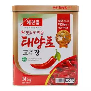 태양초고추장(골드) 14kg/해찬들