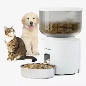 잼피 고양이 강아지 자동 급식기 3L 사료 반려견 애견 반려동물 애완견 식기