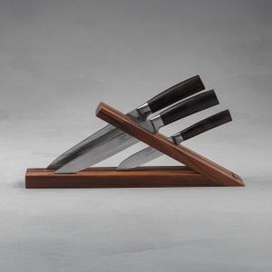 알텐바흐 VG10 다마스커스 나이프 과도 식도 주방칼 3종세트+탄화티크칼블럭