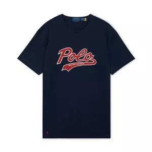 [신세계라이브쇼핑]폴로랄프로렌 남성 클래식핏 로고 저지 네이비 반팔티 710964477 003