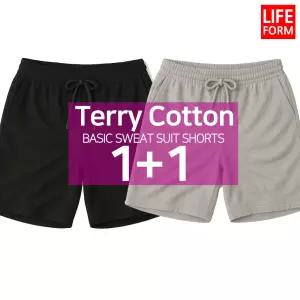 2장1세트 고밀도 밴딩 트레이닝 헬스 운동 츄리닝 5부 반바지 남성 여성