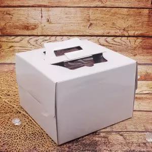 [이룸팩]무지 쉬폰 케이크박스 1호 50개 케이크상자 2호/3호