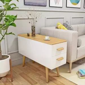 틈새 사이드 테이블 서랍 수납장 침대옆 간이 선반 2단