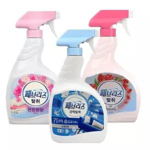 페브리즈 대용량 섬유탈취제 900ml 3종택1 강력탈취제