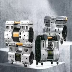 저소음 오일리스 공기 압축기 헤드 콤프레샤 산업용 실린더 공구 기계