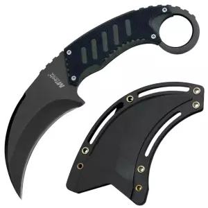 엠테크USA 고정식 카람빗 MT-665 스테인리스 블레이드 핑거홀 카람빗 나이프