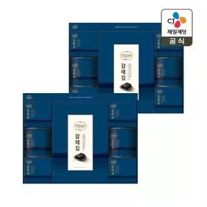 [CJ제일제당][CJ 선물세트] 비비고 감태김 혼합 1호 2개 쇼핑백포함