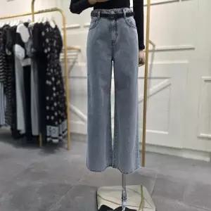 [에고이스트] 벨트 포인트 와이드 데님팬츠 ER4JP907GE_CA