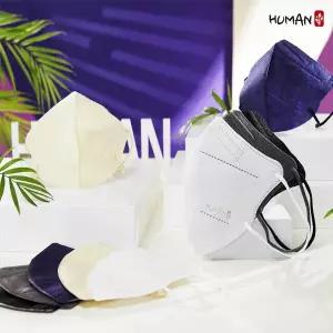 [HUMAN] 휴먼 베리굿 3중구조 새부리 마스크 대형 400매