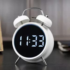 무소음 강력알람 스마트 탁상시계 날짜 온도표시 대음량 자명종 인테리어 디지털 알람시계
