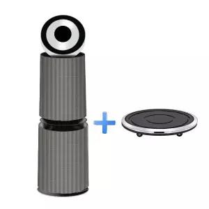 LG전자 퓨리케어 오브제컬렉션 AI+ 공기청정기 M 필터 AS355NSNAM 무빙휠 세트 전국무료배송 (ONE)