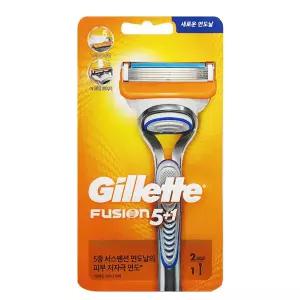 P&G 질레트 퓨전 매뉴얼 면도기2UP  x 6개