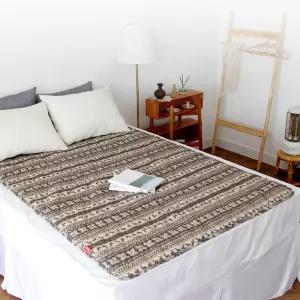 보국 에어셀 워셔블 전기요 침대 전기장판 노르딕패턴